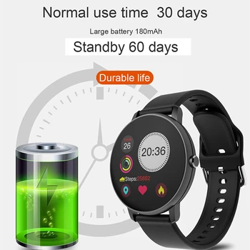 P8 Smart Skatīties Xiaomi Apple Huawei, Samsung Fitnesa Sporta Pulksteņi Sirdsdarbības, Miega Tracker Modinātājs Smartwatch Vīrieši Sievietes
