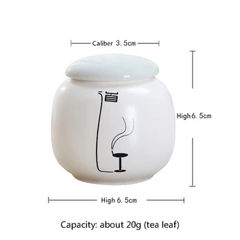 Retro keramikas mini tējas kannas, Tējas komplekts tējas aizvākotās kārbas žāvēti augļi kolekcija ir ceļojumu, ceļojumu portatīvo noslēgtā tvertnē
