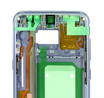 Samsung Galaxy S8 G950 Vidū Rāmja Plāksnes Mājokļu Valdes LCD Atbalstīt Vidū Faceplate Bezel Tālrunis Aizstāt Remonts Rezerves Daļas