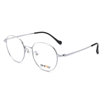 SHINU titāna brilles rāmis vīriešiem lasīšanas brilles sievietēm tuvredzība recepšu brilles leesbril mannen titāna очки женские