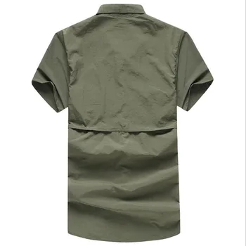 Taktiskā Militārā Krekls Vīriešiem Elpojošs Ātri Sausas ASV Armijas Kaujas Krekls Vasaras Coolmax Krekls