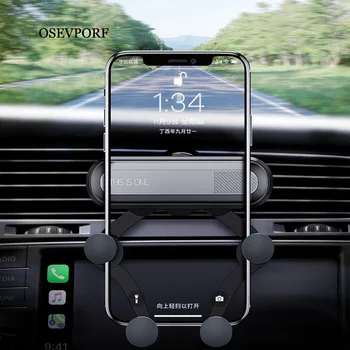 Universāls Auto Telefona Turētājs GPS Stāvēt Smaguma Kandidēt Tālruni Automašīnas Stāvēt Nav Magnētisko Turētāju iPhone X 8 11 Pro Max 7 Xiaomi