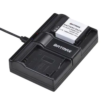 2X 1400mAh Akumulatoru + Dual USB Lādētājs GoPro HD HERO2 un GoPro AHDBT-001, AHDBT-002 Hero 2