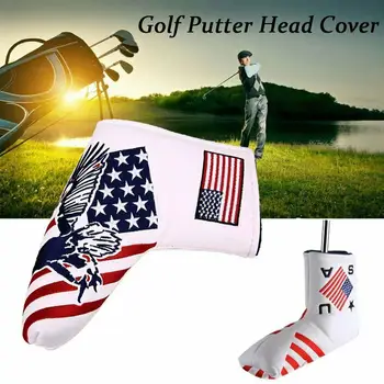 ASV Eagle Golfa Headcover īsa golfa nūja Segtu Kluba Vadītājs Aptver Golfa Asmens Galvas Vāka Golfa Sporta Piederumu