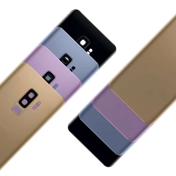 Baterijas vāciņš Samsung Galaxy S9 S9 Plus Mājokļu Remonta Vāka Aizmugurējās Durvis Case for Samsung S9 S9+ G965 SM-G965F lietu vāku