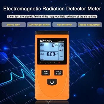 Ciparu LCD Elektromagnētiskā Starojuma Detektors Metru Dozimetru Testeri Skaitītājs diagnostikas rīks ar starojuma sensors
