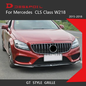 GT Grils Vertikālā Stila Mercedes Benz CLS Klases W218 Sedans, Auto Priekšējo Resti 2012-2018 CLS300 CLS350 CLS450 CLS500