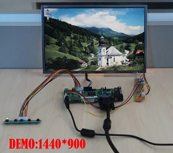 Kontrolieris valdes UNIVERSAL SADERĪGU HDMI/LCD/LED/DIY Monitors M. N68676 LVDS VGA DVI datoru, digitālo Komplektu, Ekrāna Panelis