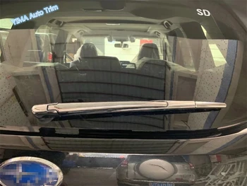 Lapetus Auto Stils Aizmugurējo Vējstiklu, Logu Tīrītājs Aizsardzības Rāmja Vāks Melns, 4 Gab ABS piemērots Subaru Forester 2019 2020 2021