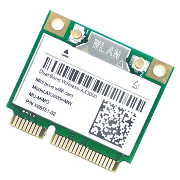 Mini PCI-E AX200 AX3000 Wi-Fi 6 Bezvadu Adapteri Dual Band Bluetooth 5.1 Wifi Karte, 802.11 AX 2.4 G/5 G Wlan Windows10