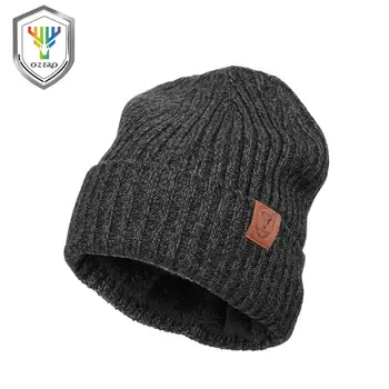 OZERO casquettes de protams, hiver chapeaux tricotés Sports de plein air casquette de snovborda hiver coupe-vent épais chaud casqu