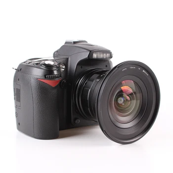 Pixco 15mm f/4 Ultra Platleņķa Objektīvs Tērps Nikon Digitālo SLR D5100 D3400 D3300 D3200 Kameras
