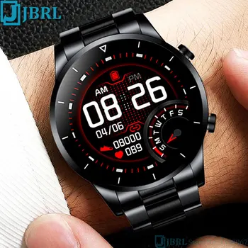 Top Zīmolu Smartwatches Apaļa Ekrāna Vīriešu Fitnesa Tracker rokas Pulkstenis par Andriod IOS GPS Atbalstu Pedometrs Biznesa Smart Skatīties