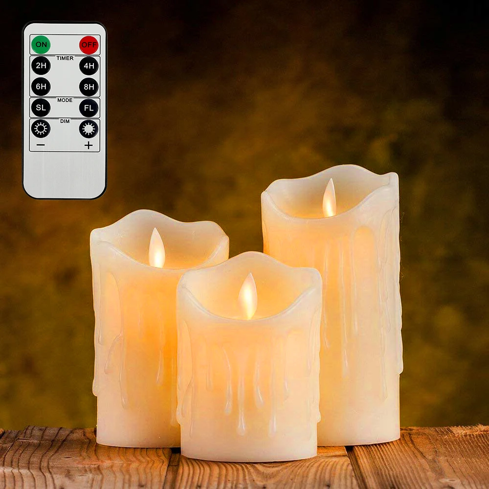rigidity sinner work Atlaides 3 gab. tālvadības pults led flameless sveču gaismas pīlārs led  svece jauno gadu sveces akumulatoru powered led tējas gaismas lieldienu  svece | Mājas dekori \ www.babylux.lv